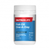 Nutralife 纽乐 鱼油浓缩无味日服型 三倍EPA&DHA含量 90粒-保质期-2026.06