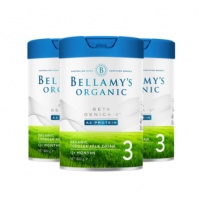 澳洲仓Bellamy's 贝拉米有机白金A2 3段800g*3罐-保质期-2025.07