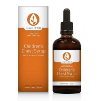 KiwiHerb children's chest syrup 有机麦卢卡蜂蜜儿童止咳糖浆 200ml-保质期-2027.1