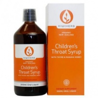 Kiwiherb children’s throat syrup 儿童润喉宁清咽糖浆 200ml--2025.05