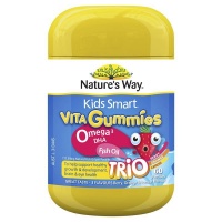 Nature's Way佳思敏omega-3儿童鱼油咀嚼软糖 60粒-保质期-2025.03
