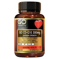 GO Healthy 高之源辅酶Q10 高含量 300mg 60粒-保质期-2026.05