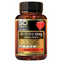 GO Healthy 高之源 辅酶Q10 高含量 300mg 60粒-保质期-2027.10