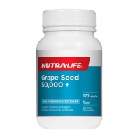 Nutralife 纽乐 葡萄籽高含量50000 120粒-保质期-2026.07