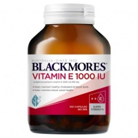 Blackmores 澳佳宝 天然维生素E 1000IU 100粒-保质期-2027.9