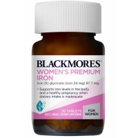 Blackmores 澳佳宝 女性孕妇补铁片 30片-保质期-2024.1