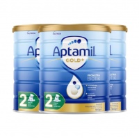 NZ-Aptamil-爱他美金装婴儿奶粉2段900g*3罐-保质期-2027.02