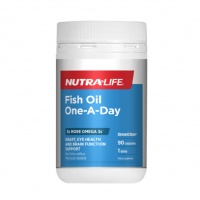Nutralife 纽乐 鱼油浓缩无味日服型 三倍EPA&DHA含量 90粒-保质期-2027.5