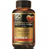 GO Healthy 高之源高之源心脏辅酶COQ10 400mg 60粒-保质期-2026.08