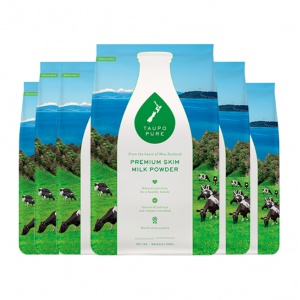 Taupo pure特贝优脱脂奶粉1kg*6袋