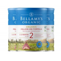 AU-Bellamy's贝拉米有机婴儿奶粉2段*3罐装-日期-2026.08