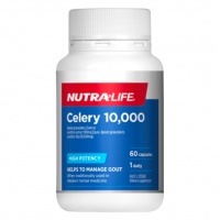 Nutralife 纽乐 芹菜籽胶囊10000高含量60粒-保质期-2028.01