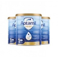 AU-Aptamil-爱他美金装婴儿奶粉1段900g*3罐-保质期-2026.02