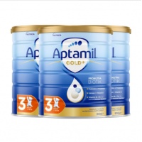 AU-Aptamil-爱他美金装婴儿奶粉3段900g*3罐-保质期-2027.03