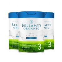 AU-Bellamy's 贝拉米有机白金A2-3段800g*3罐-保质期-2026.09