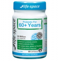 Life Space 老年益生菌胶囊60+ 60粒-日期-2026.11