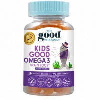 The Good Vitamin Co. 儿童 OMEGA-3 鱼油软糖 （香橙味）-保质期-2025.08