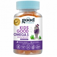 The Good Vitamin Co. 儿童 OMEGA-3 鱼油软糖 （香橙味）-保质期-2027.1