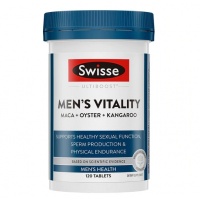 Swisse 玛咖牡蛎袋鼠精华男士活力片120粒-保质期-2026.11