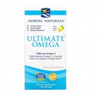 Nordic Naturals 挪威小鱼 柠檬味成年人鱼油120粒-保质期-2027.2