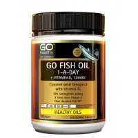 GO Healthy 高之源 一天一粒高含量鱼油200粒-日期-2027.9