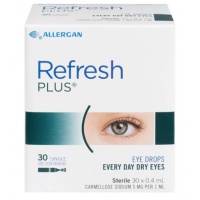 新包装 Refresh滴眼液 30*0.4ml-保质期-2024.4