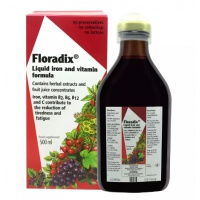 Floradix 新西兰版纯天然有机液体铁补血口服液-铁元 500ml-2025.08