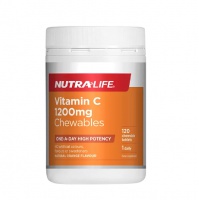Nutralife 纽乐 高含量维生素C 1200mg 120片-保质期-2026.05