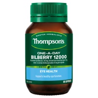 Thompson's 汤普森 天然越橘精华 12000毫克 60粒-保质期-2026.05