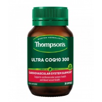 Thompson's 汤普森 辅酶Q10胶囊300mg 30粒-保质期-2027.07
