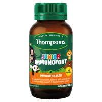 Thompson's 汤普森 儿童营养免疫片 90片-保质期-2025.5