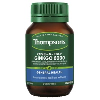 Thompson's 汤普森 银杏精华胶囊6000mg 60粒-保质期-2027.10