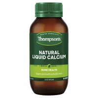 Thompson's 汤普森 天然液体钙 60粒-保质期-2025.09