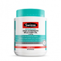 Swisse 无腥味深海鱼油1500mg含量 400粒-保质期-2026.9