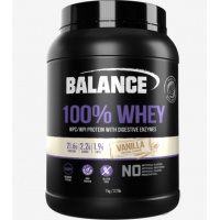 Balance 100%纯蛋白粉香草味 1kg-日期-2027.01