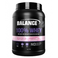 Balance 100%纯蛋白粉草莓味 1kg-日期-2026.10
