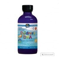 Nordic Naturals DHA儿童鱼油草莓味119ml-日期-2026.4