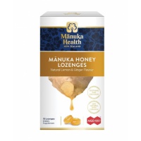 Manuka Health GingerLemon Lozenges 400 蜜纽康MGO 400 麦卢卡蜂蜜润喉糖生姜...