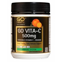 GO Healthy 高之源 VC咀嚼片 500mg 200t-保质期-2028.1