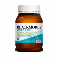 Blackmores 澳佳宝 迷你无腥双倍浓缩鱼油胶囊 400粒-保质期-2027.5