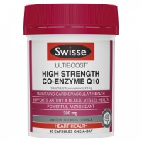Swisse 高含量辅酶Q10胶囊 300mg 90粒--保质期-2027.06