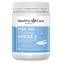 Healthy Care 深海鱼油软胶囊1000mg 400粒--保质期2027.6
