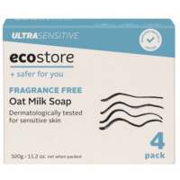 Ecostore 燕麦奶无香皂--4pack*80g
