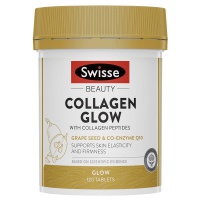 Swisse Collagen Glow 胶原蛋白肽发光片 120粒-保质期-2025.8