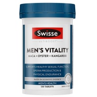 Swisse 玛咖牡蛎袋鼠精华男士活力片120粒-保质期-2026.11