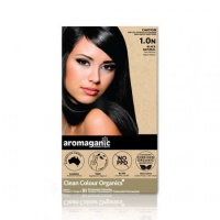 Aromaganic 染发膏黑色盖白发1.0N 澳洲天然有机染发