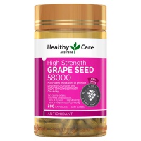 Healthy Care 58000超高含量葡萄籽胶囊200粒-保质期-2026.11