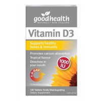 Good Health 好健康 Vitamin D3 1000IU 120粒-2028.05