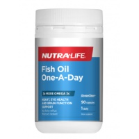 Nutralife 纽乐 鱼油浓缩无味日服型 三倍EPA&DHA含量 90粒*3-保质期-2027.5