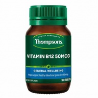 Thompson's 汤普森 超级维生素B12 100片--保质期2026.10